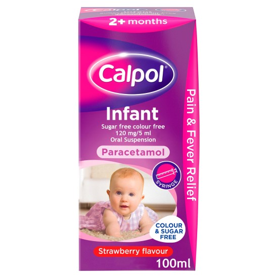 Calpol Infant Sugar and Colour Free Suspension - iPharm