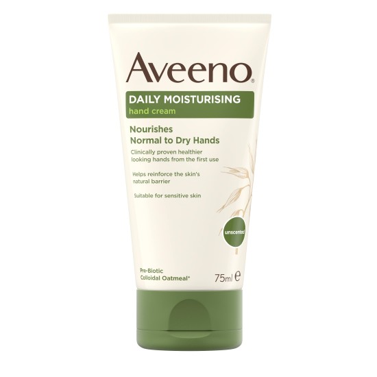 Aveeno Daily Moisturising Unscented Hand Cream (75ml)