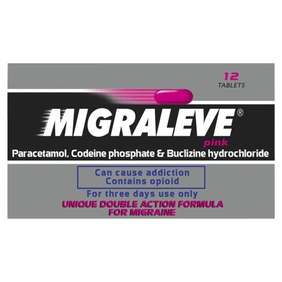 Migraleve Pink Tablets (12 Tablets)
