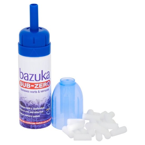 Bazuka Sub-Zero Removes Warts and Verrucas 