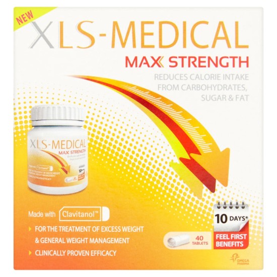 XLS max strength tablets  40