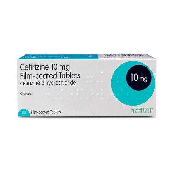 Cetirizine (10mg) - Hay Fever & Allergy Relief Tablets (30 Tablets) Cetirizine (10mg) - Hay Fever & Allergy Relief Tablets - iPharm