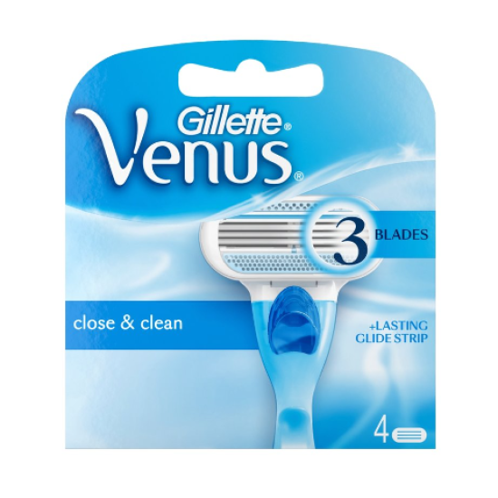  Venus Smooth Razor Blade Refills x4