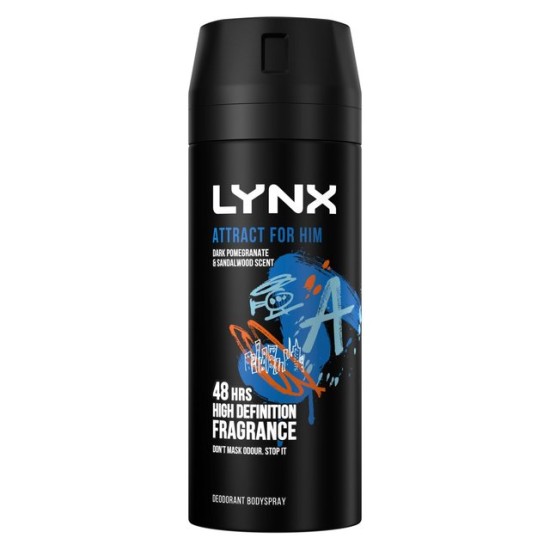Lynx Attract Deodorant Body Spray (150ml) Pharmacy