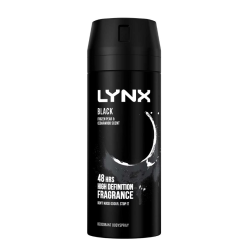 Lynx Black Deodorant Body Spray 48 hours (150ml) Lynx Black Deodorant Body Spray 48 hours (150ml)