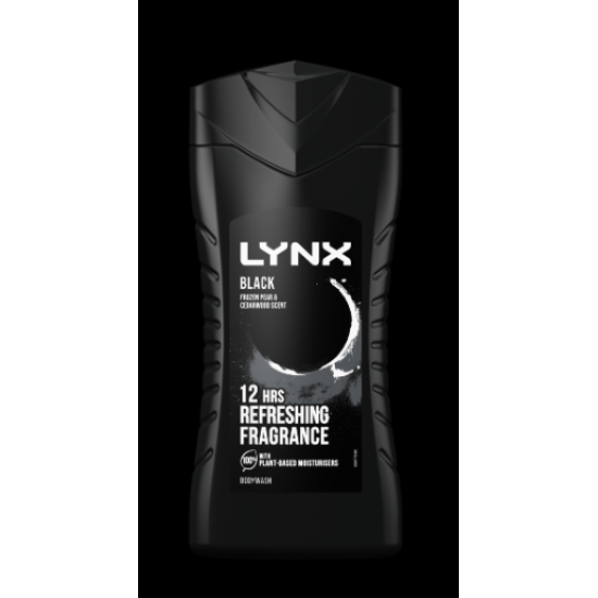 LYNX shower gel black 225ml