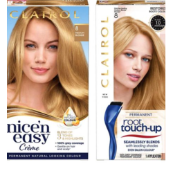 Clairol Nice'n Easy Crème Oil Infused Permanent Hair Dye 8 Medium Blonde Clairol Nice'n Easy Crème Oil Infused Permanent Hair Dye 8 Medium Blonde