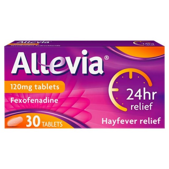 Allevia Fexofenadine 120mg (30 Tablets)