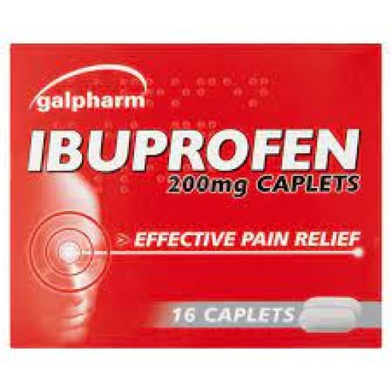 Ibuprofen 200mg Tablets (16 Tablets)