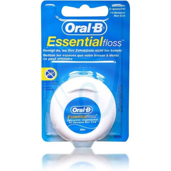 Oral-B Essentialfloss Unwaxed Dental Floss