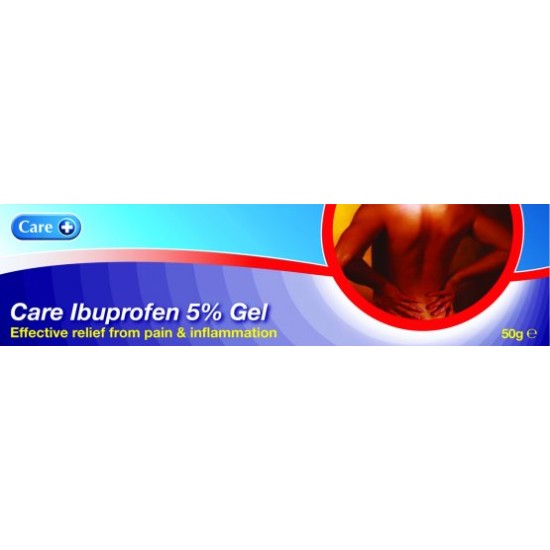 Care Ibuprofen 5% w/w Gel (100g)