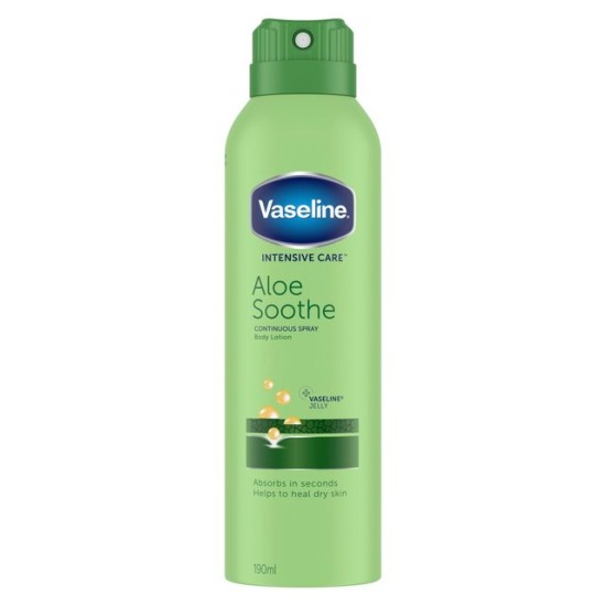 Vaseline Intensive Care Aloe Soothe Spray Moisturiser (190ml) 