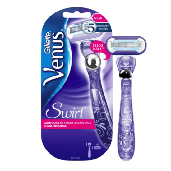 GILLETTE razors, blades & trimmers venus swirl razor