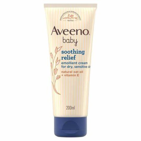 Aveeno Baby Soothing Relief Emollient Cream (200ml)