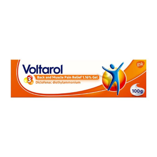 Voltarol Back and Muscle Pain Relief  Pain-eze 1.16% Gel