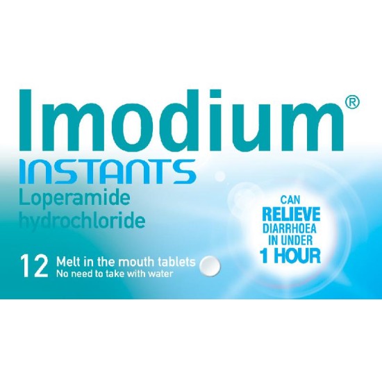 Imodium Instant Melts Tablets (12 Pack)