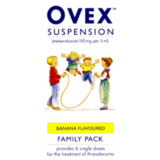 30ml of Ovex Suspension Ovex Suspension Family Pack (30ml)