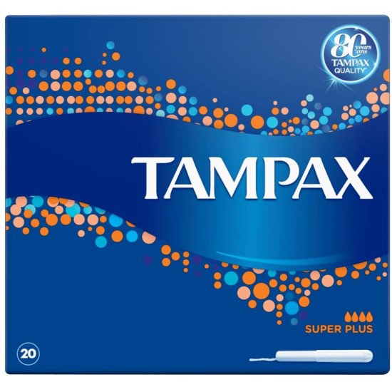 Tampax Super Plus Tampons (20 Pack)