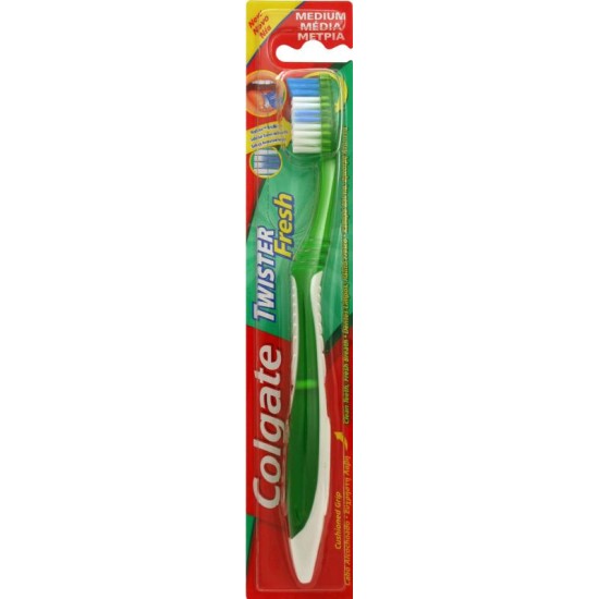 Colgate Twister Fresh Toothbrush Medium - iPharm 