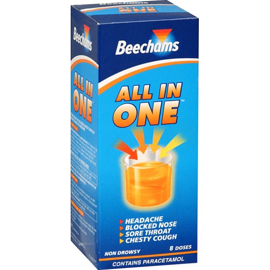 Beechams All In One Liquid (160ml)