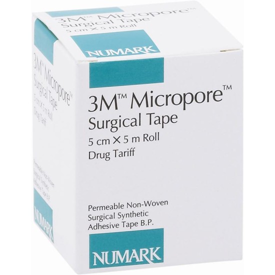 NUMARK first aid micropore tape 5cm x 5m