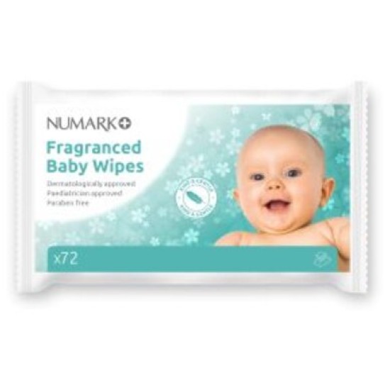 NUMARK baby & children wipes fragranced  72