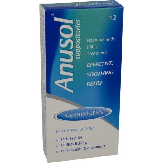 Anusol Suppositories (12 Tablets)