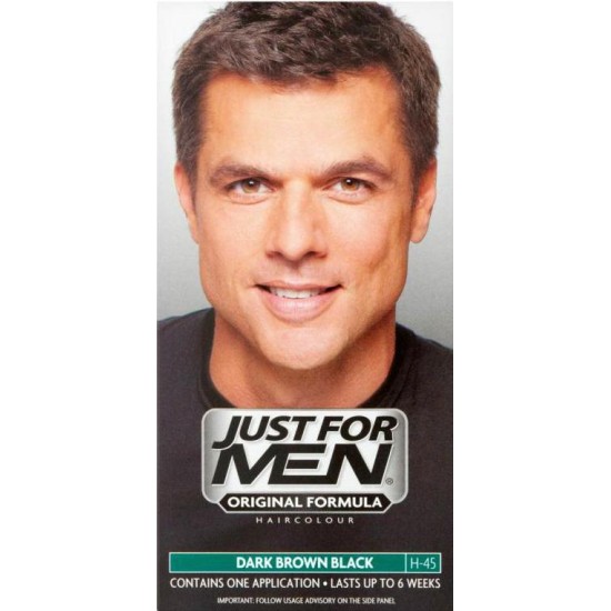JUST FOR MEN shampoo-in hair colourant dark brown H45