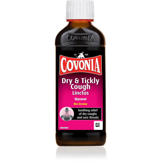 COVONIA cough linctus dry & tickly 1.36g/5ml 150ml