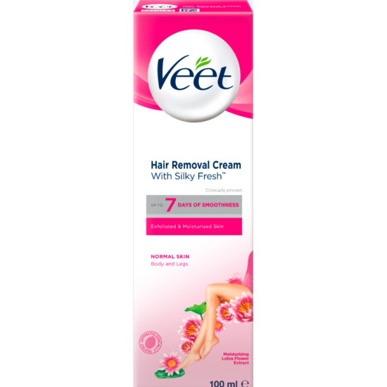Veet Legs and Body Hair Removal Cream for Normal Skin (100ml)