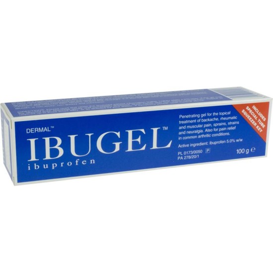 Ibugel Ibuprofen 5.0% w/w (100g)