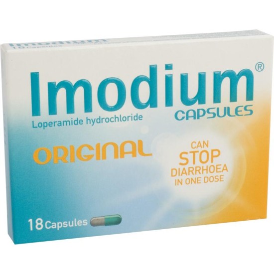 Imodium Original 2mg Capsules (18 Capsules)