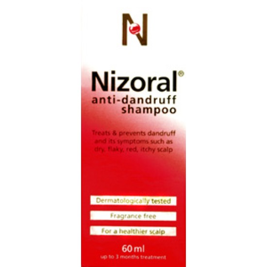 Nizoral Anti-Dandruff Shampoo (60ml)