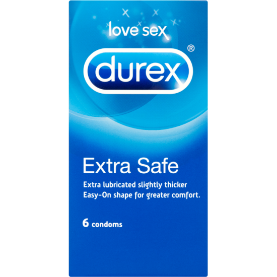 Durex Extra Safe Condoms (6 Pack)