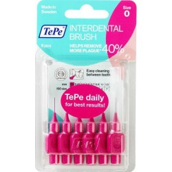 TEPE interdental brushes pink 0.4mm 6
