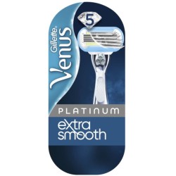 GILLETTE razors, blades & trimmers venus extra smooth platinum razor GILLETTE razors, blades & trimmers venus extra smooth platinum razor