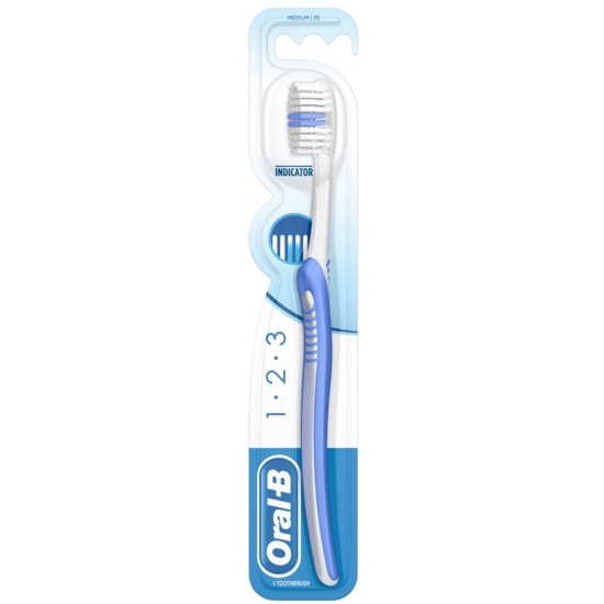 Oral-B 123 Indicator Toothbrush (1 Pack)