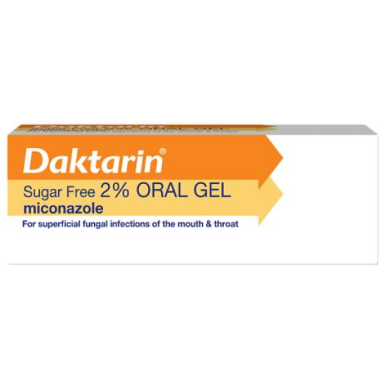 Daktarin Sugar-Free 2% Oral Gel (15g)