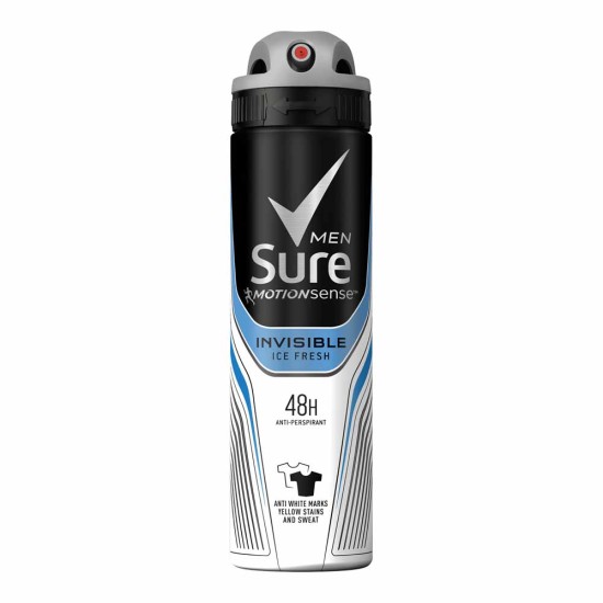 Sure Men Invisible Ice Fresh Anti-Perspirant Deodorant (150ml) 