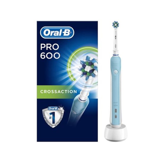 Oral-B PRO 600 CrossAction Rechargeable Electric Toothbrush