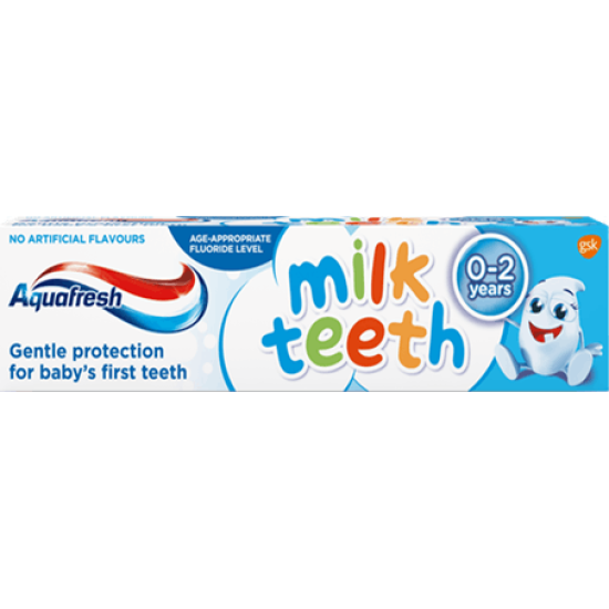 Aquafresh Milk Teeth Toothpaste for Children (50ml)