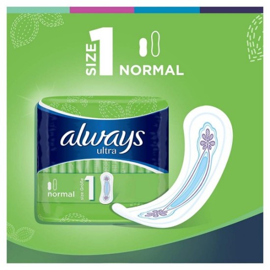 Always Ultra Normal sanitary Towels (16 Pack)