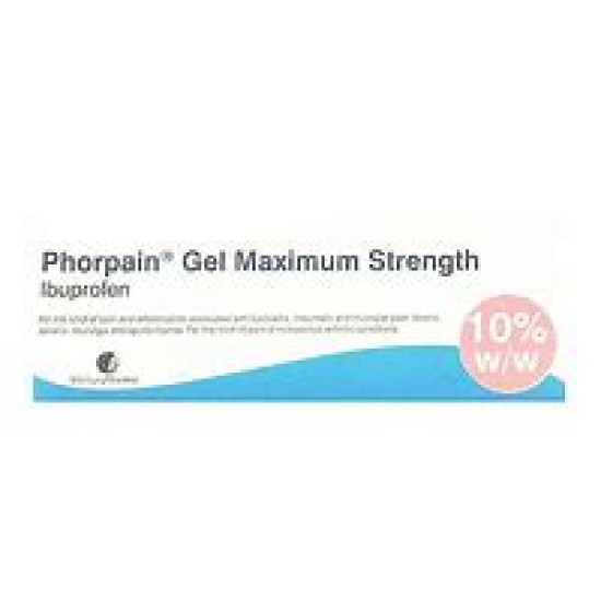 Ibuprofen Phorpain Gel Maximum Strength (30g)