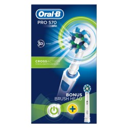 ORAL-B toothbrush electric crossaction pro 570 ORAL-B toothbrush electric crossaction pro 570
