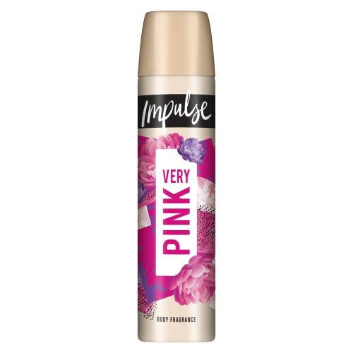 Impulse Very Pink Body Spray (75ml)