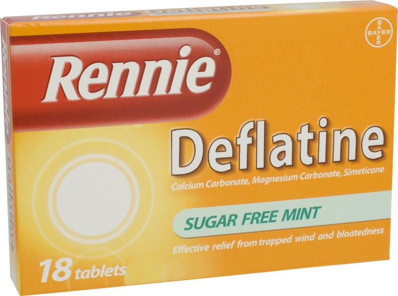 Rennie Deflatine Tablets (18 Tablets)
