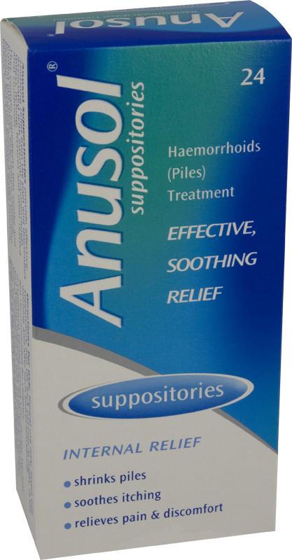 Anusol Suppositories (24 Tablets)